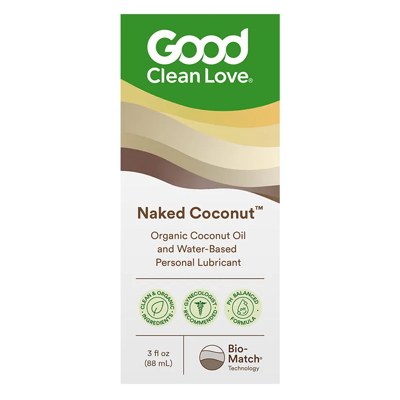 Good Clean Love Naked Coconut Lubricant 3 oz.