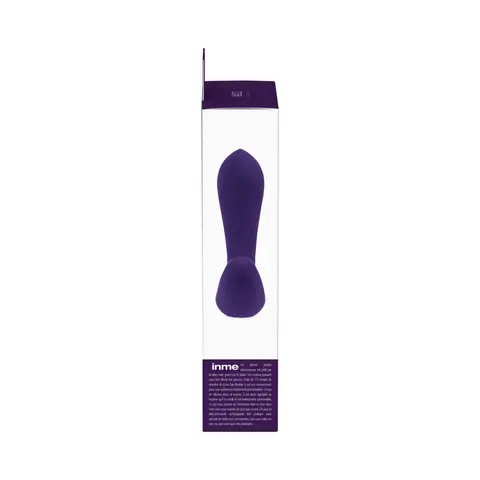 VeDO Inme Rechargeable Dual Vibe with Remote in Purple