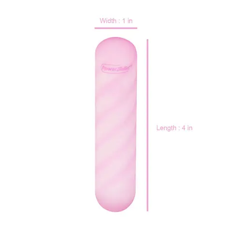 Softies Dual Layer Bullet 4 in. in Pink