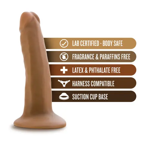 Dr. Skin Realistic 5.5 in. Dildo in Tan