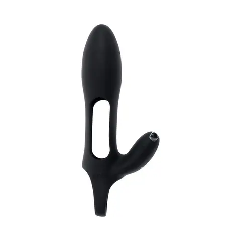 Zero Tolerance Nautilus Rechargable Vibrating Sleeve Remote Control Silicone Black