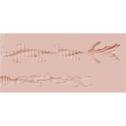 XKIN Serpentia Dual Channel Masturbator with Vibrating Bullet