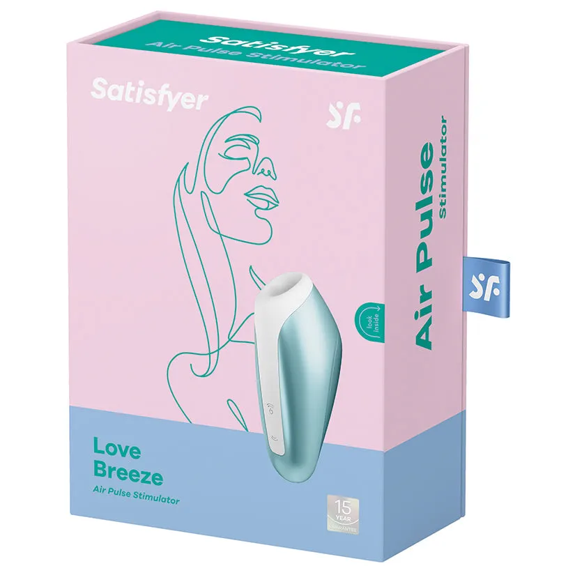 Satisfyer Love Breeze Air Pulse Stimulator Ice Blue