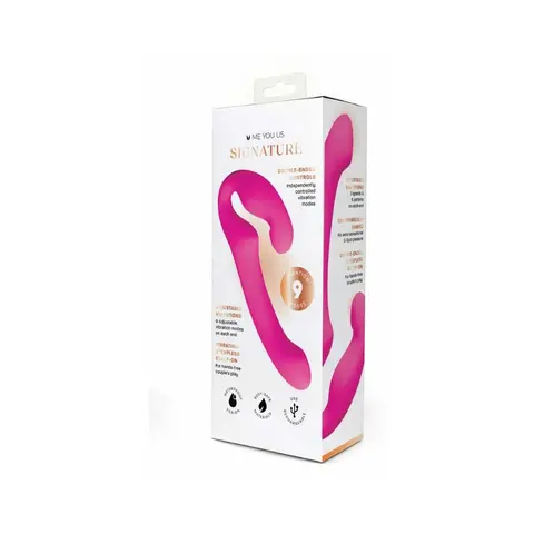 Me You Us Signature The Strapless Strap-On in Pink