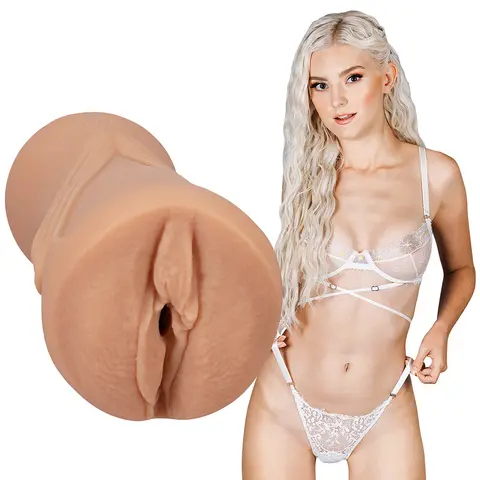 Signature Strokers Eva Elfie ULTRASKYN Pocket Pussy Vanilla