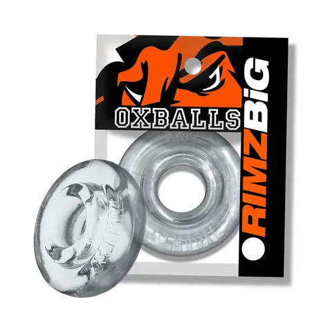 Oxballs Rimz Big Single Ring in Clear