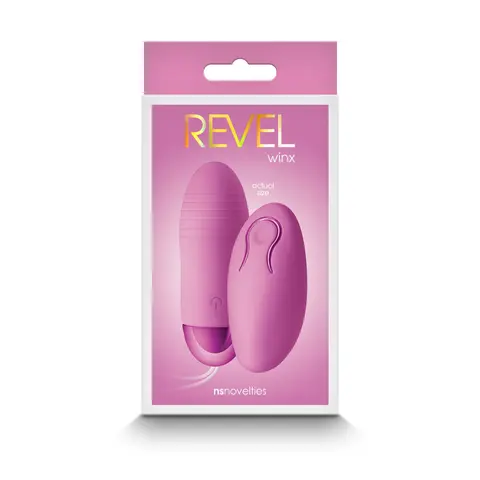 Revel Winx Insertable Bullet with Remote in Pink