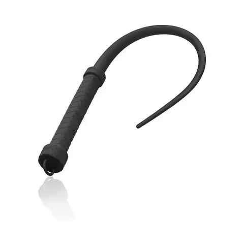 Master Series Viper Tail Silicone Whip in Black